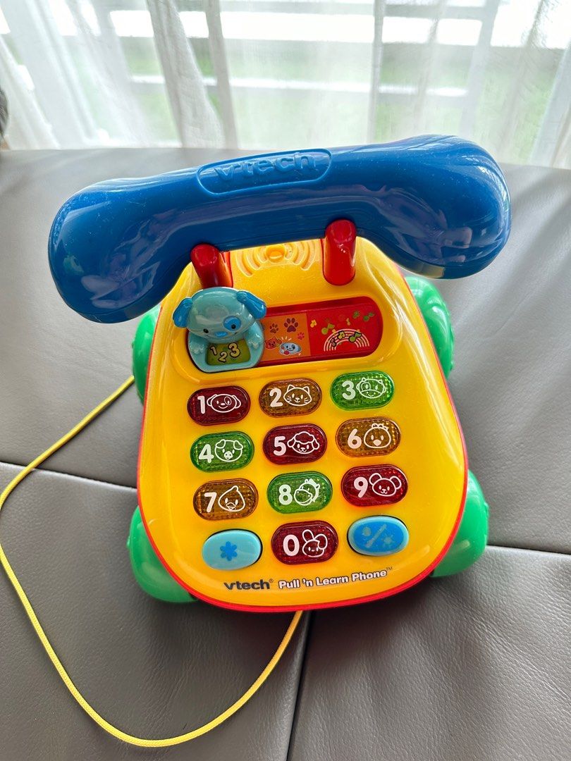 Vtech pull n learn phone sale