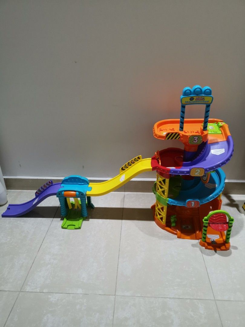 Vtech Spinning Spiral Tower Playset, Hobbies & Toys, Toys & Games on