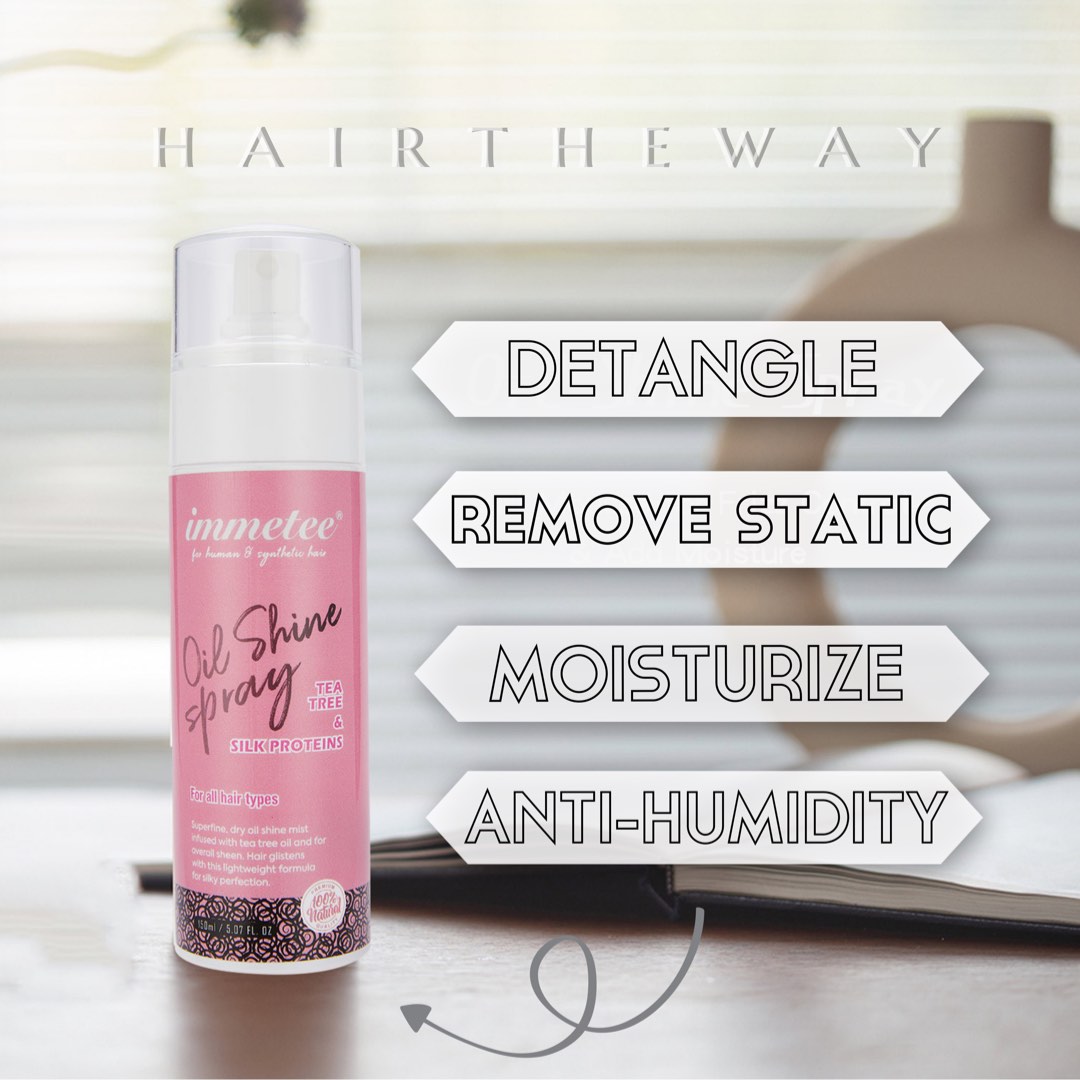 Wig Detangling AntiFrizz Maintenance Oil Moisturizing Hair Spray, Beauty & Personal Care, Hair