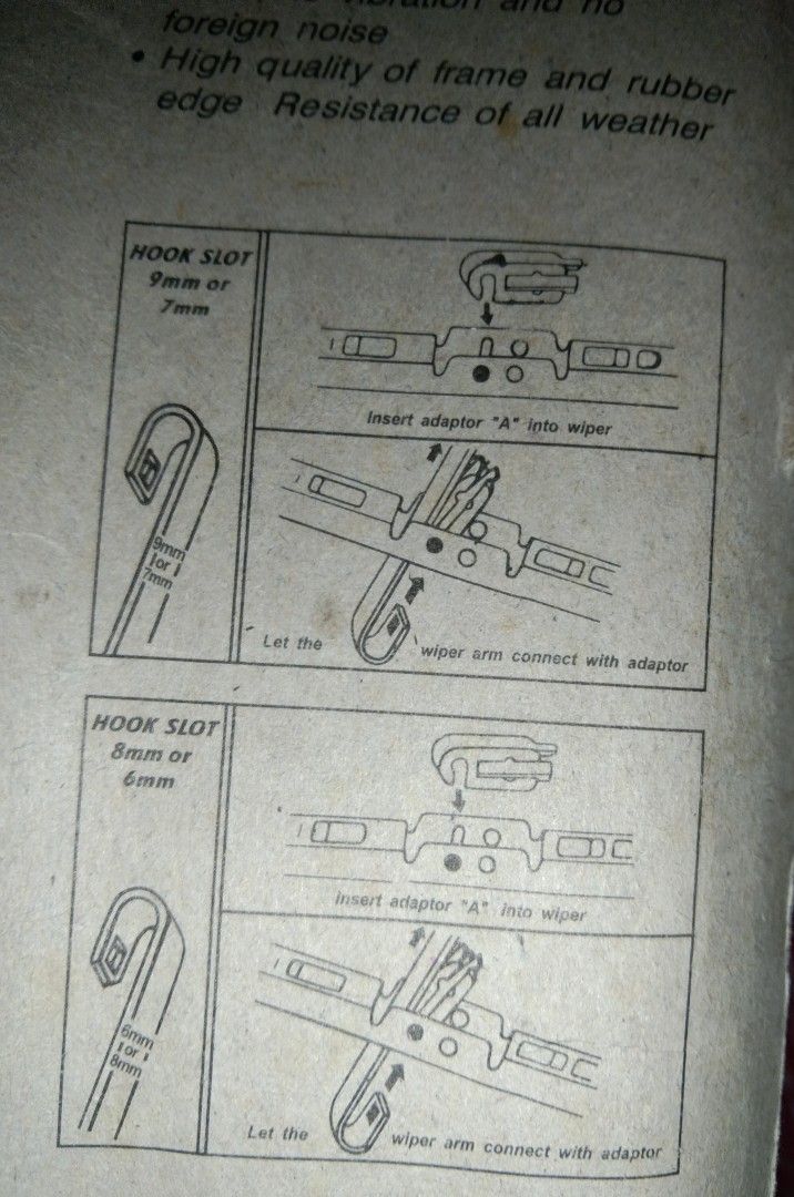 Wiper Blade Universal (2pcs/pack) (Category: Body Parts and Accessories) located in Manila. Submitted by cleviticus (Listing ID 1195354782, Image 3). Description: Description 20" blade (see photos). Limited stock only. 2pcs per package. BNew/Unused Stored/stock Shipment Lalamove/Grab..