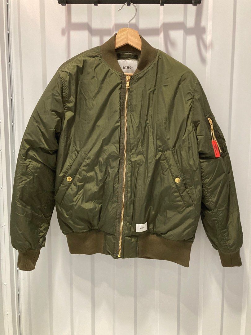 Wtaps 夾棉MA1 jacket descendant, 男裝, 外套及戶外衣服- Carousell