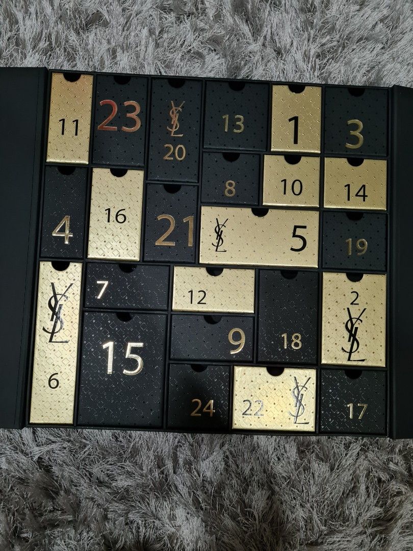 YSL Advent Calender 2022 With Paperbag, Everything Else, Others on Carousell