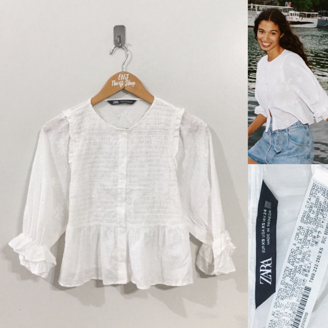 Smock 2025 tops zara