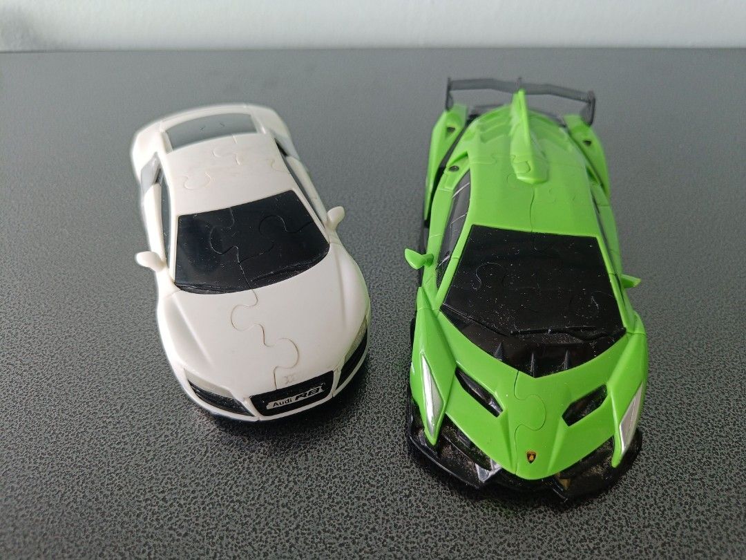 1:32 sized Audi R8 and Lamborghini Veneno Cars, Hobbies & Toys, Toys &  Games on Carousell