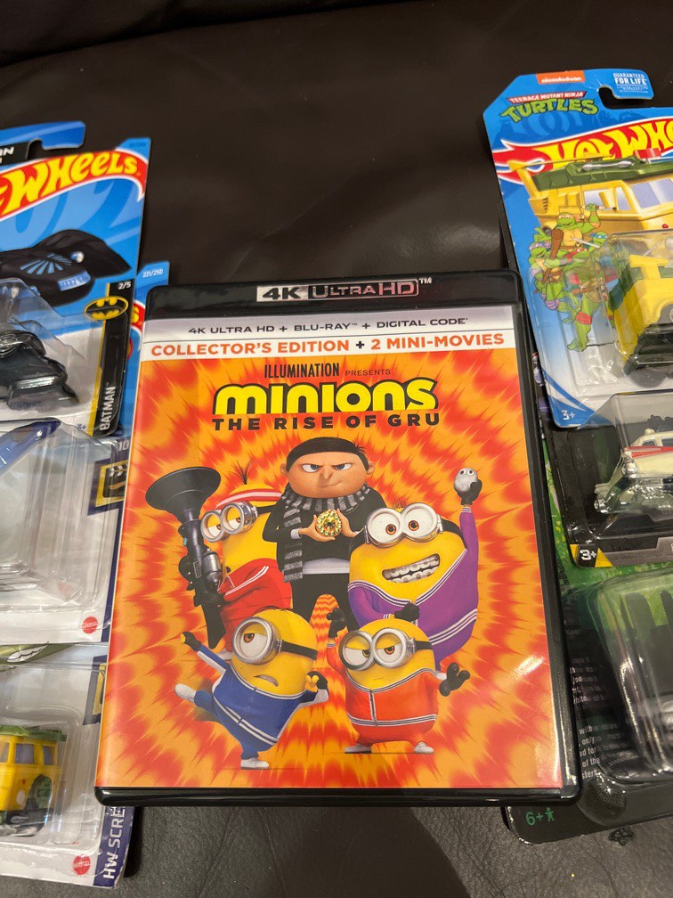 (2022) Minions : The Rise of Gru 4K UHD Ultra HD Blu ray bluray