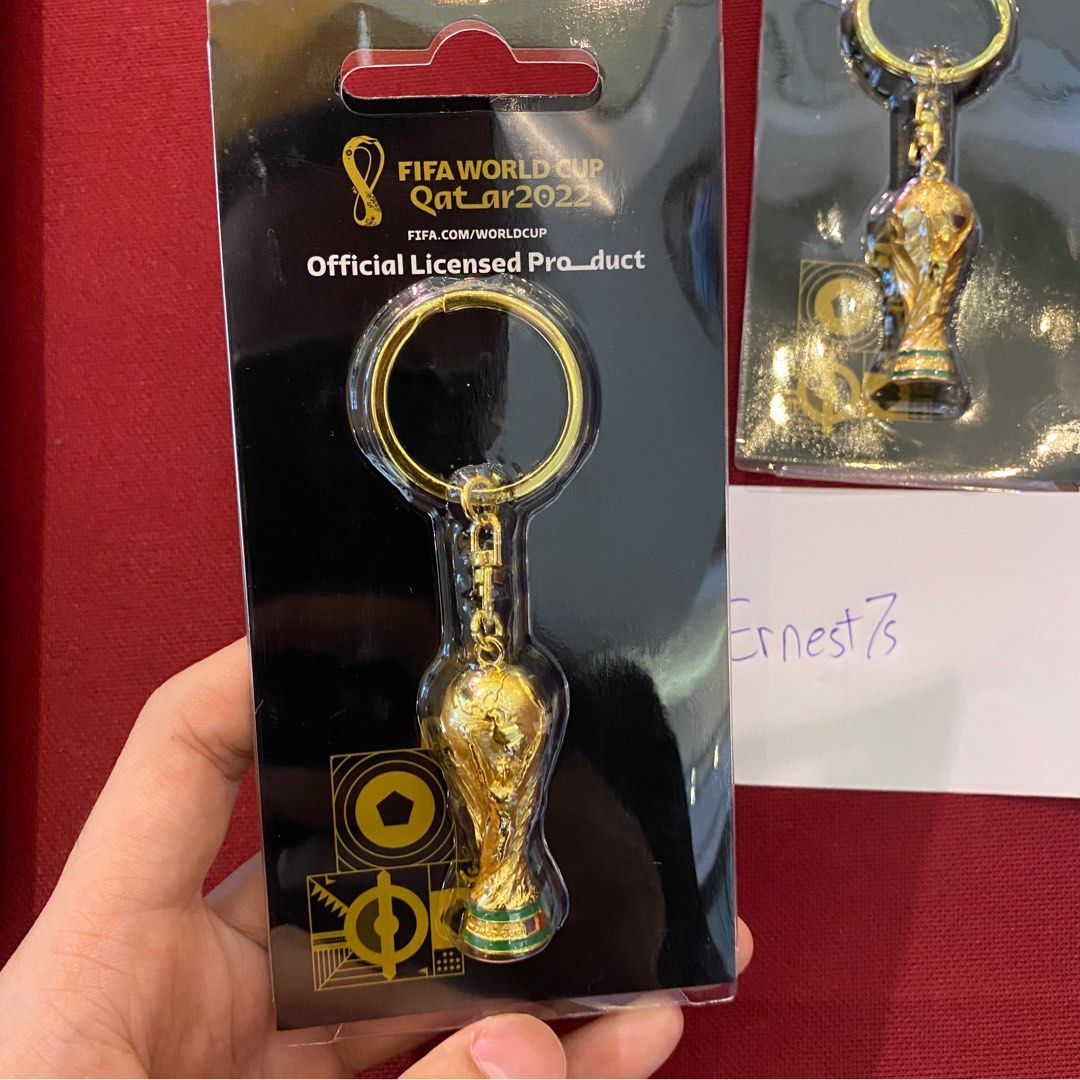 2022 Qatar FIFA World Cup Official World Cup Keychains, Hobbies & Toys