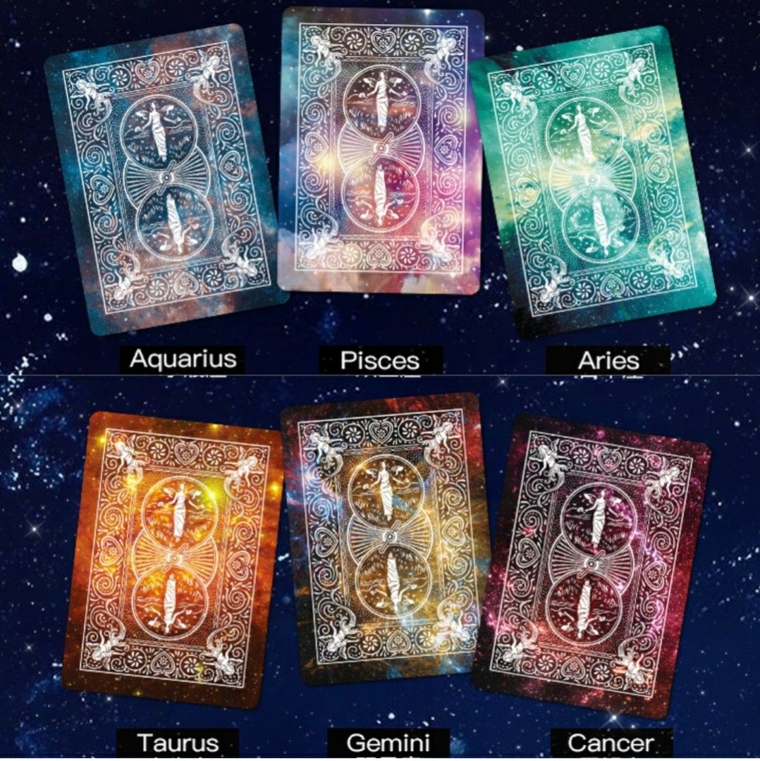 Bicycle Constellation Playing Cards 星座-