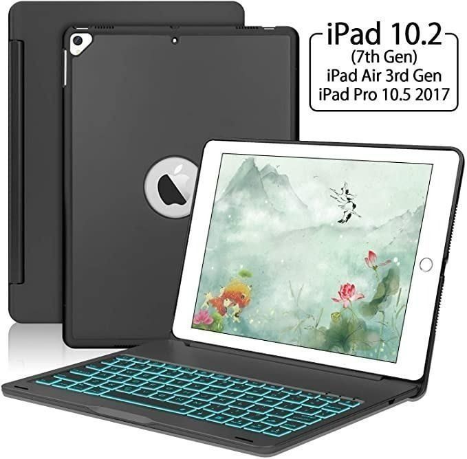 7th Generation Boriyuan Ipad Keyboard Case BORIYUAN Keyboard Case