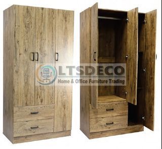 3-DOOR WARDROBE CABINET HOME FURNITURE AND PARTITION