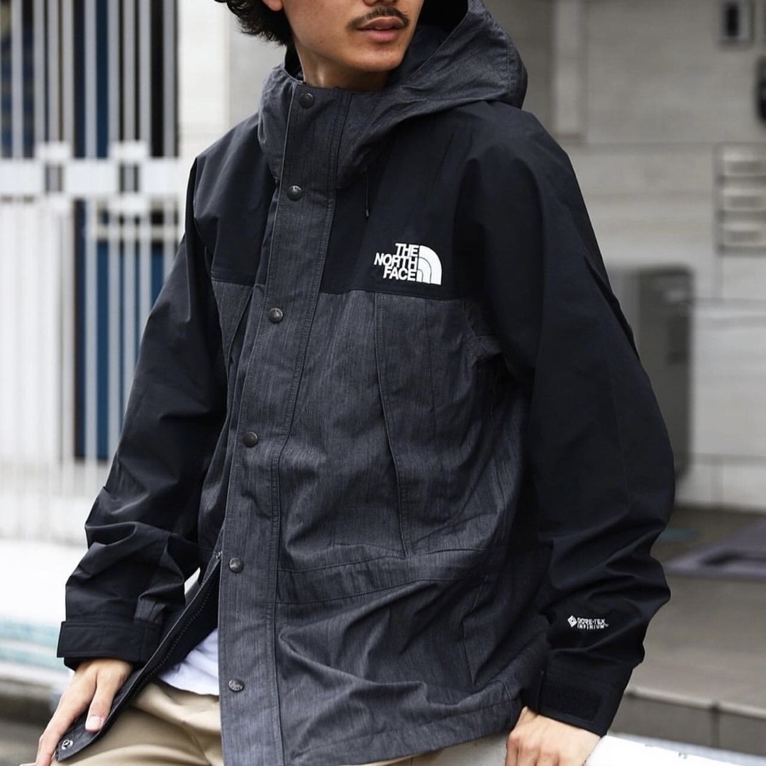 全新The North Face JP Mountain Light Denim Jacket Gore-tex Size L