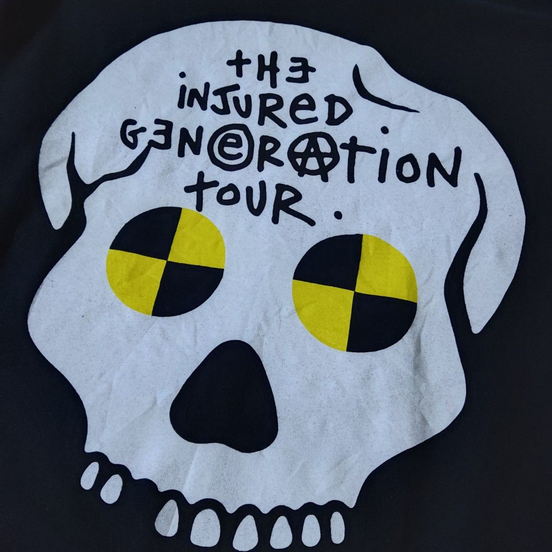 A$AP Rocky "Injured Generation Tour" Men's Fashion, Tops & Sets, Tshirts & Polo Shirts on Carousell