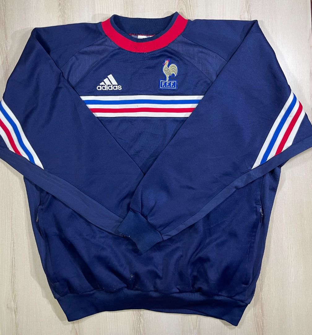 Adidas Classic France Dark Blue Sweater BV Used
