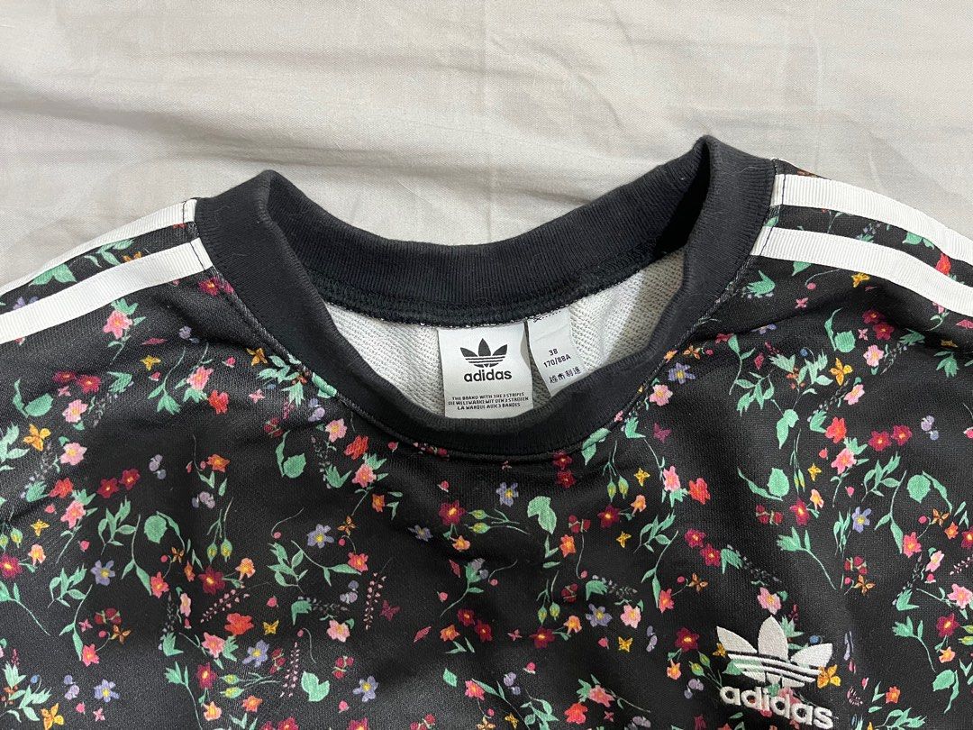 Adidas floral sweater online