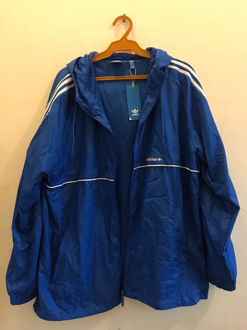 Adidas jacket with hood, Men's Fashion, Coats, Jackets and Outerwear on