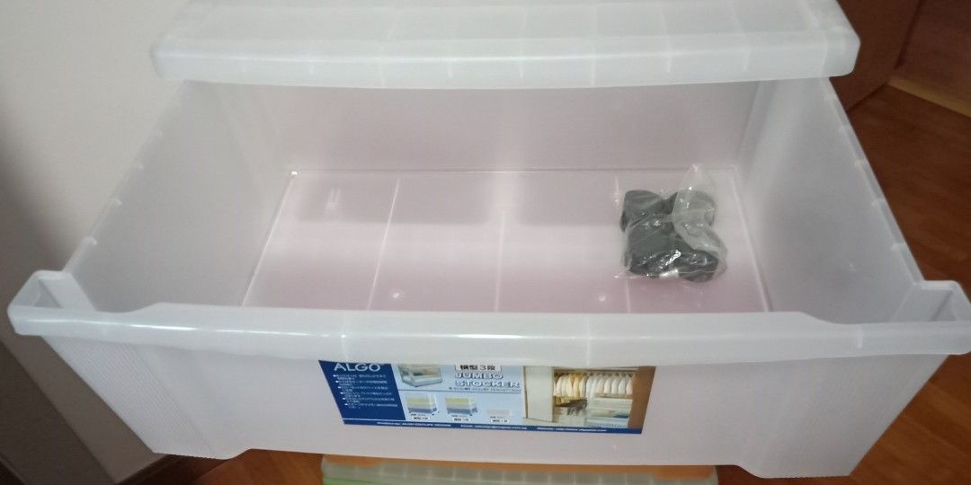 Algo Jumbo Stocker (4tier storage box plastic drawers