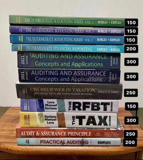 Assorted Accounting Books (READ DESCRIPTION❗️)