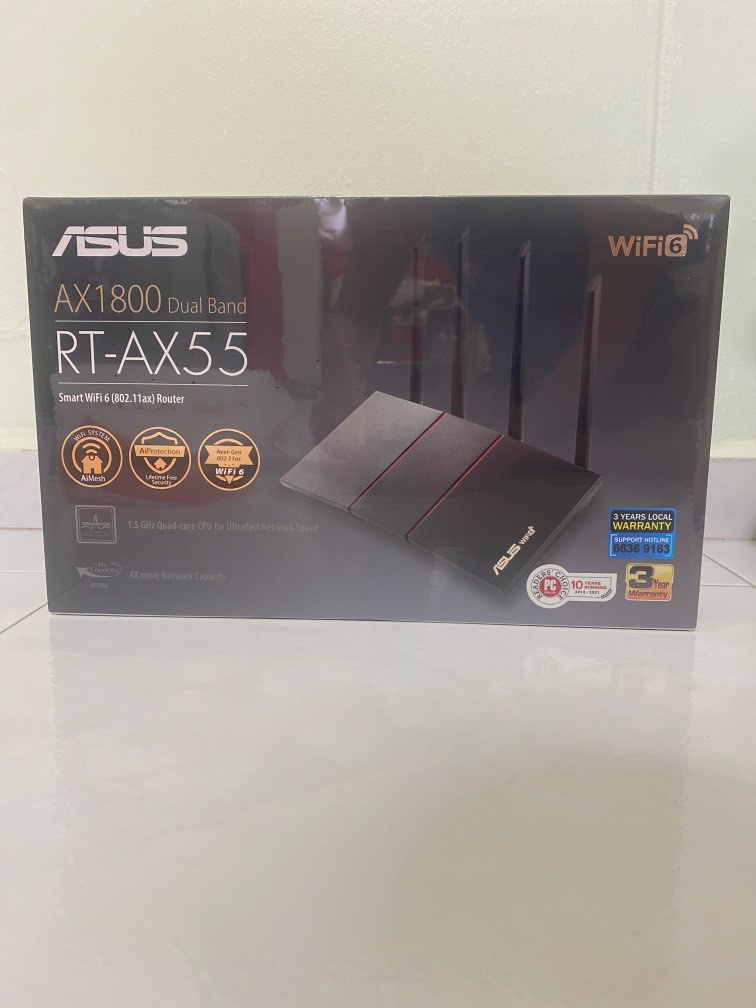Asus RT-AX55 Router, Computers & Tech, Parts & Accessories, Networking ...