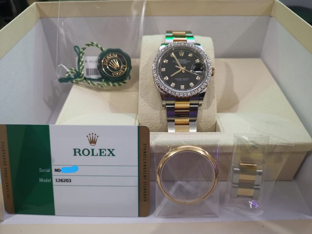 Authentic2020 Rolex Datejust watches 36mm 126203 Complete local