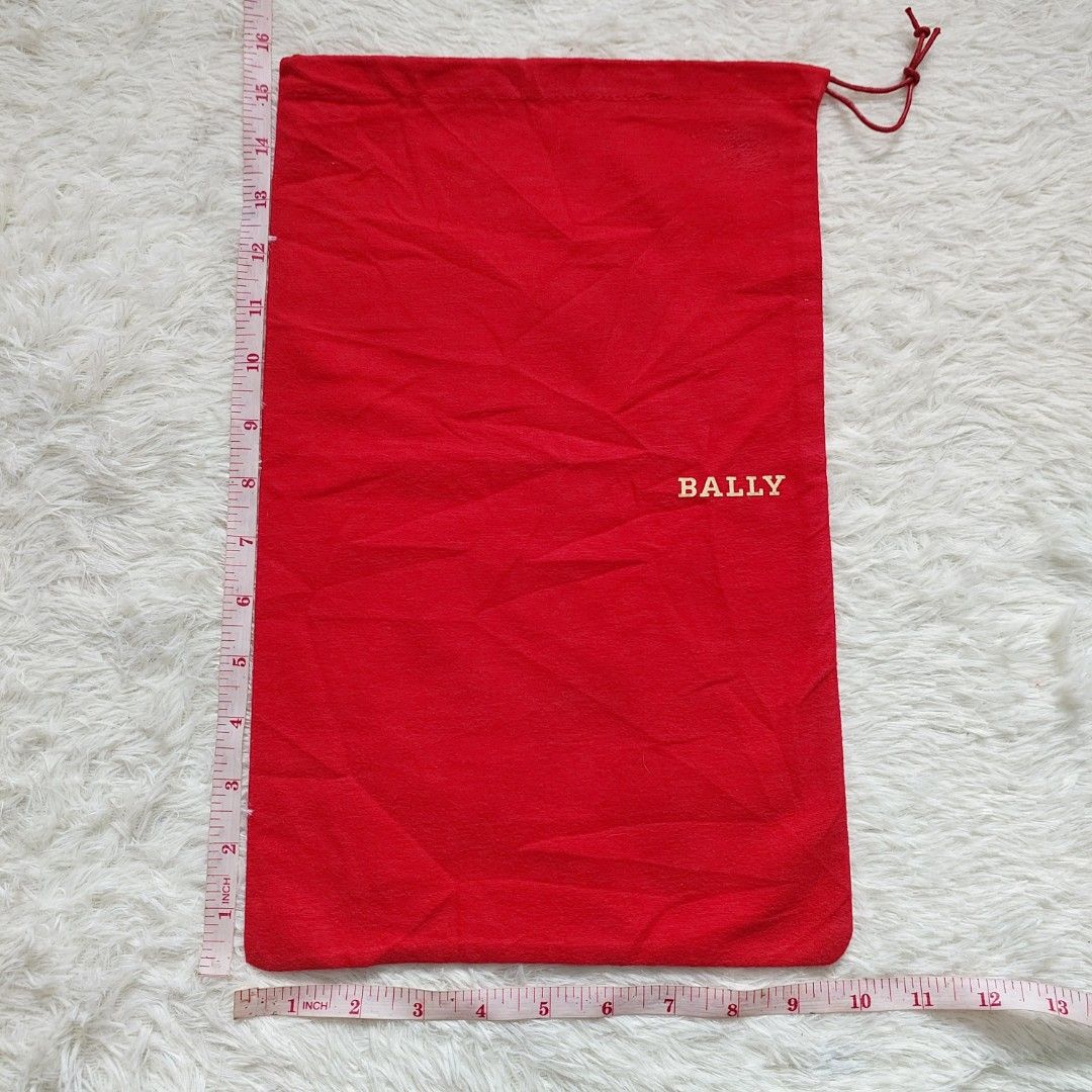 Authentic Bally dust bag 15.5x10 inches (Category: Luxury Bags & Wallets) located in Manila. Submitted by jfluxury.co (Listing ID 1195484876, Image 2). Description: excellent condition no flaws bought in Japan 🇯🇵 💯% Authentic. 😊 Money back guarantee. 😊 Clean and ready to use na po..