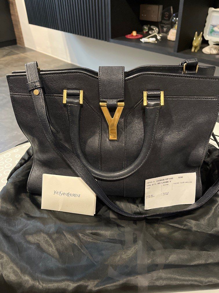 Yves Saint Laurent, Bags, Authentic Ysl Med Cabas Rive Gauche