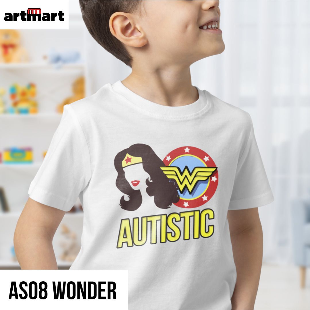 wonder woman autism shirt