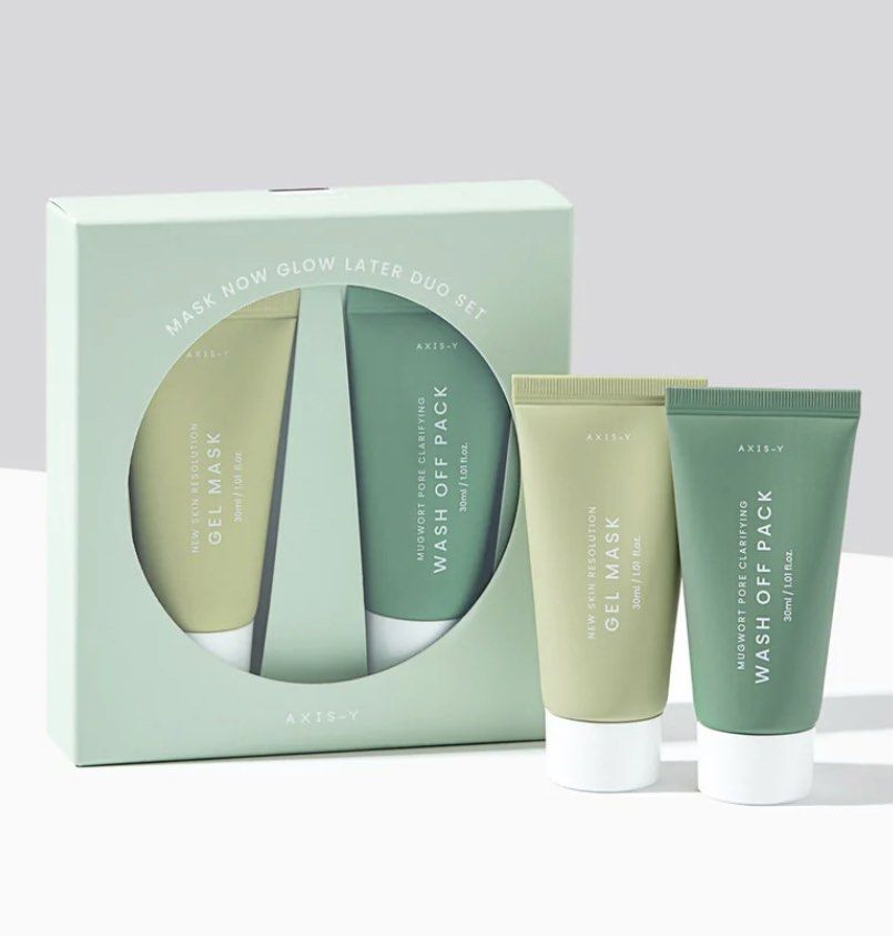 Mask Now Glow Later Duo Set