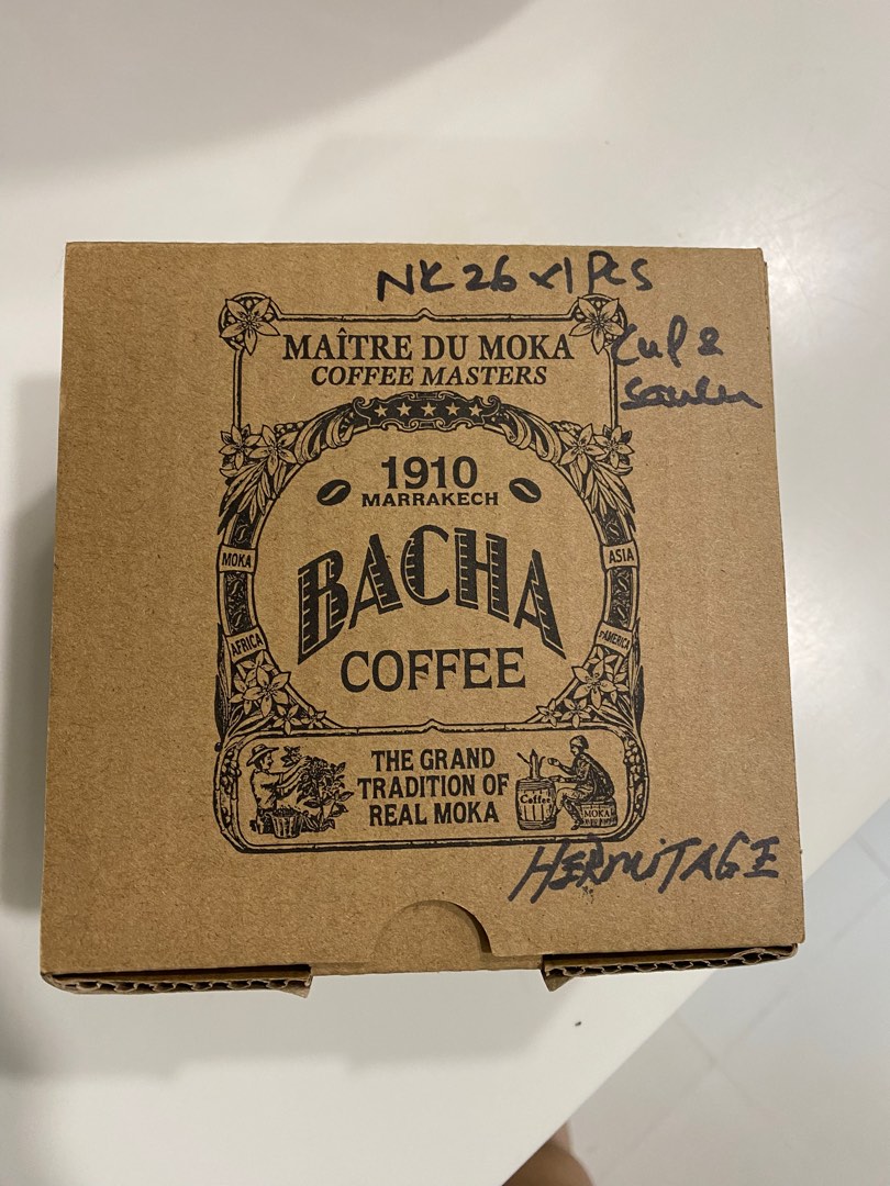 Bacha coffee Hermitage cup + saucer, Furniture & Home Living ...