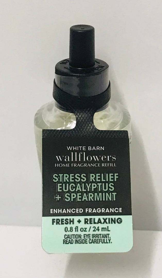 BATH & BODY WORKS WHITE BARN WALLFLOWERS HOME FRAGRANCE REFILL STRESS