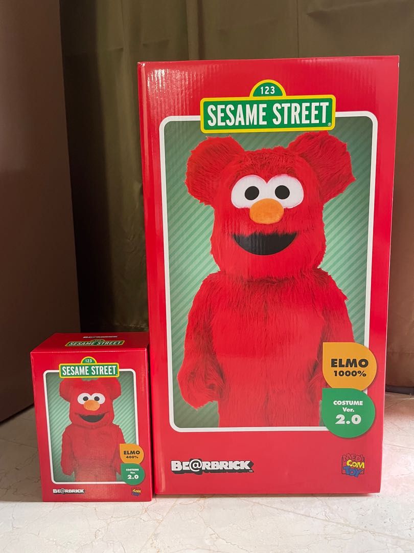 BE@RBRICK ELMO Costume Ver.2.0 1000％ - www.sorbillomenu.com