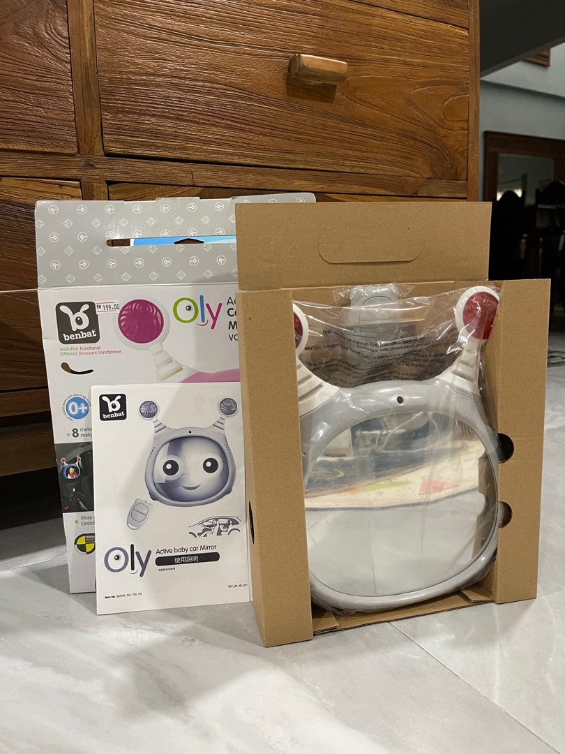 BENBAT OLY ACTIVE BABY CAR MIRROR, Babies  Kids, Going Out, Other Babies  Going Out Needs on Carousell
