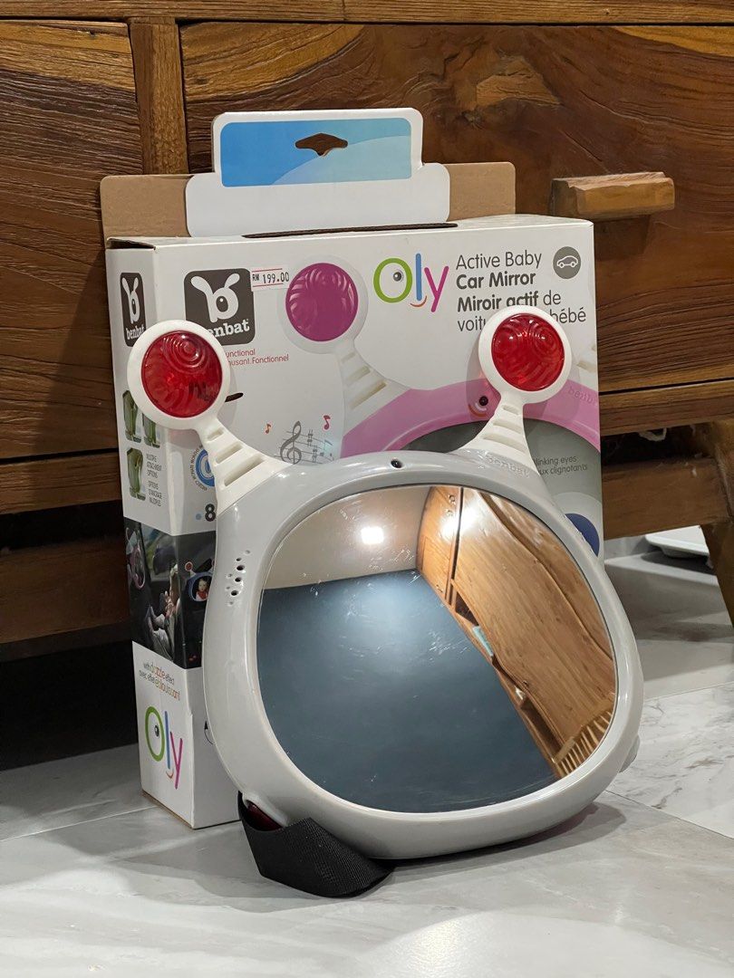 BENBAT OLY ACTIVE BABY CAR MIRROR, Babies  Kids, Going Out, Other Babies  Going Out Needs on Carousell