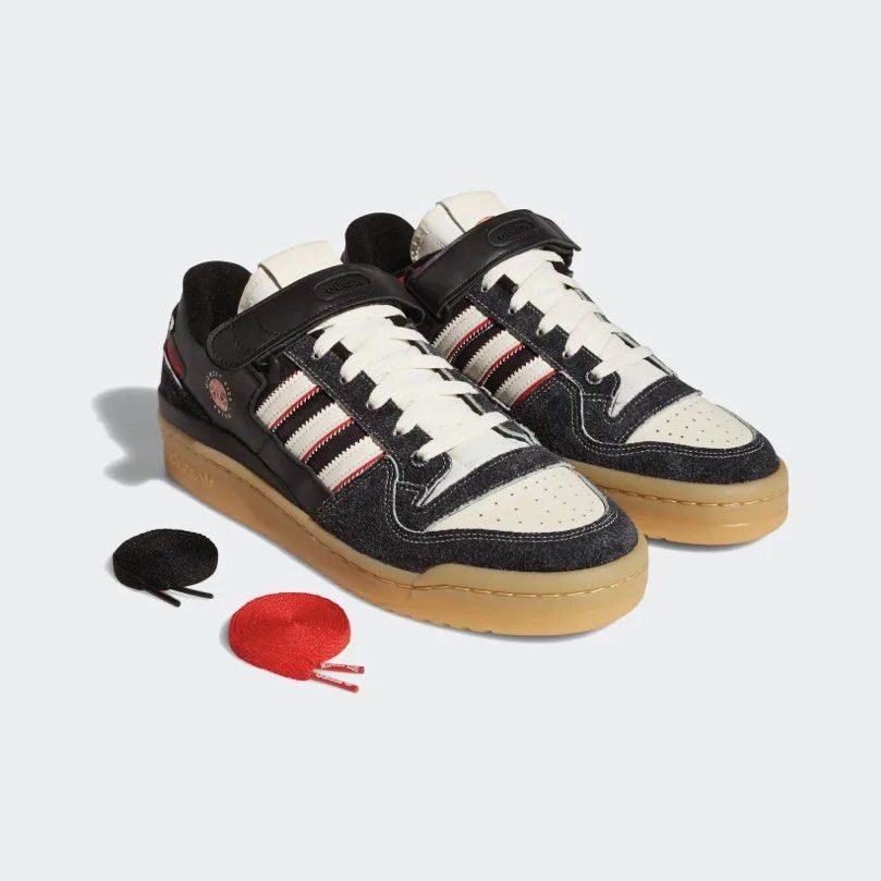 BNIB Adidas Midwest Kids Forum 84 Low Black Gum, Men's Fashion, Footwear,  Sneakers on Carousell
