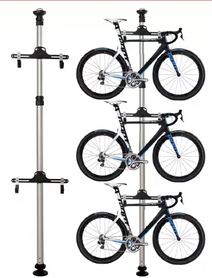BNIB up to 3.4m Bicycle stand. Support up to 3 bicycle, Sports