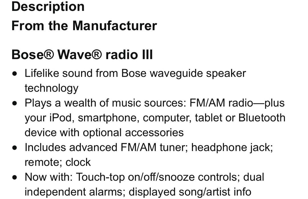 Bose wave radio III, Audio, Soundbars, Speakers & Amplifiers on Carousell