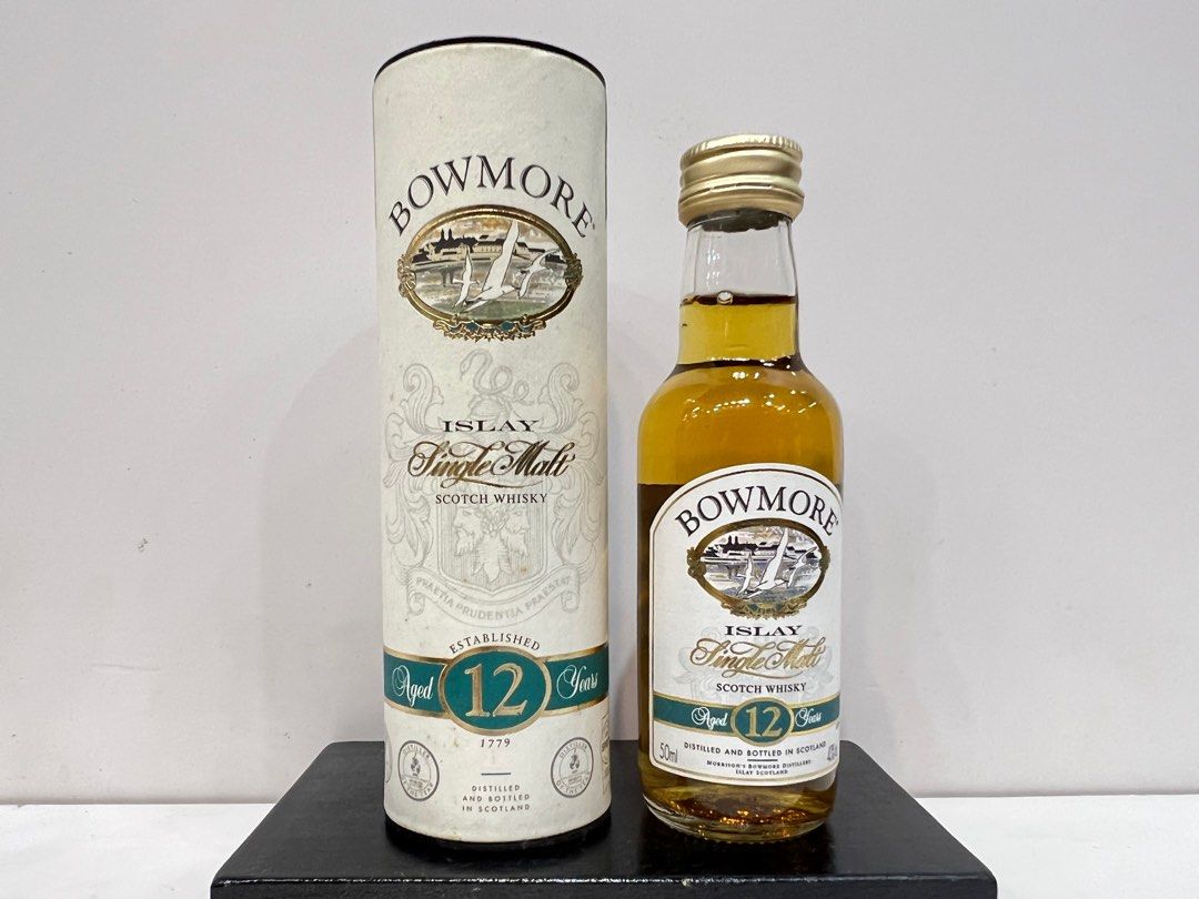 大阪サイト BOWMORE ISLAY 12年 カモメ 1000ml 古酒 未開封 www