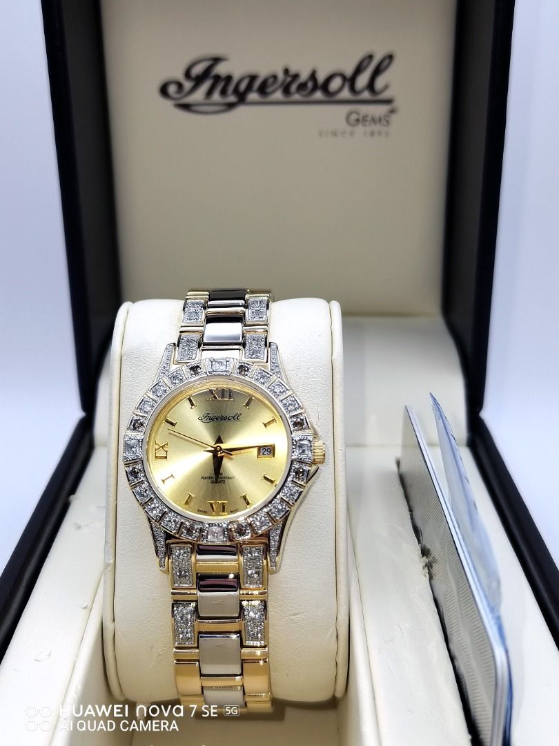 Ladies ingersoll diamond watch sale