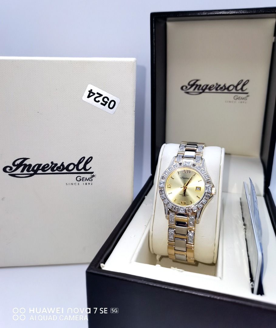 Ladies ingersoll diamond watch on sale