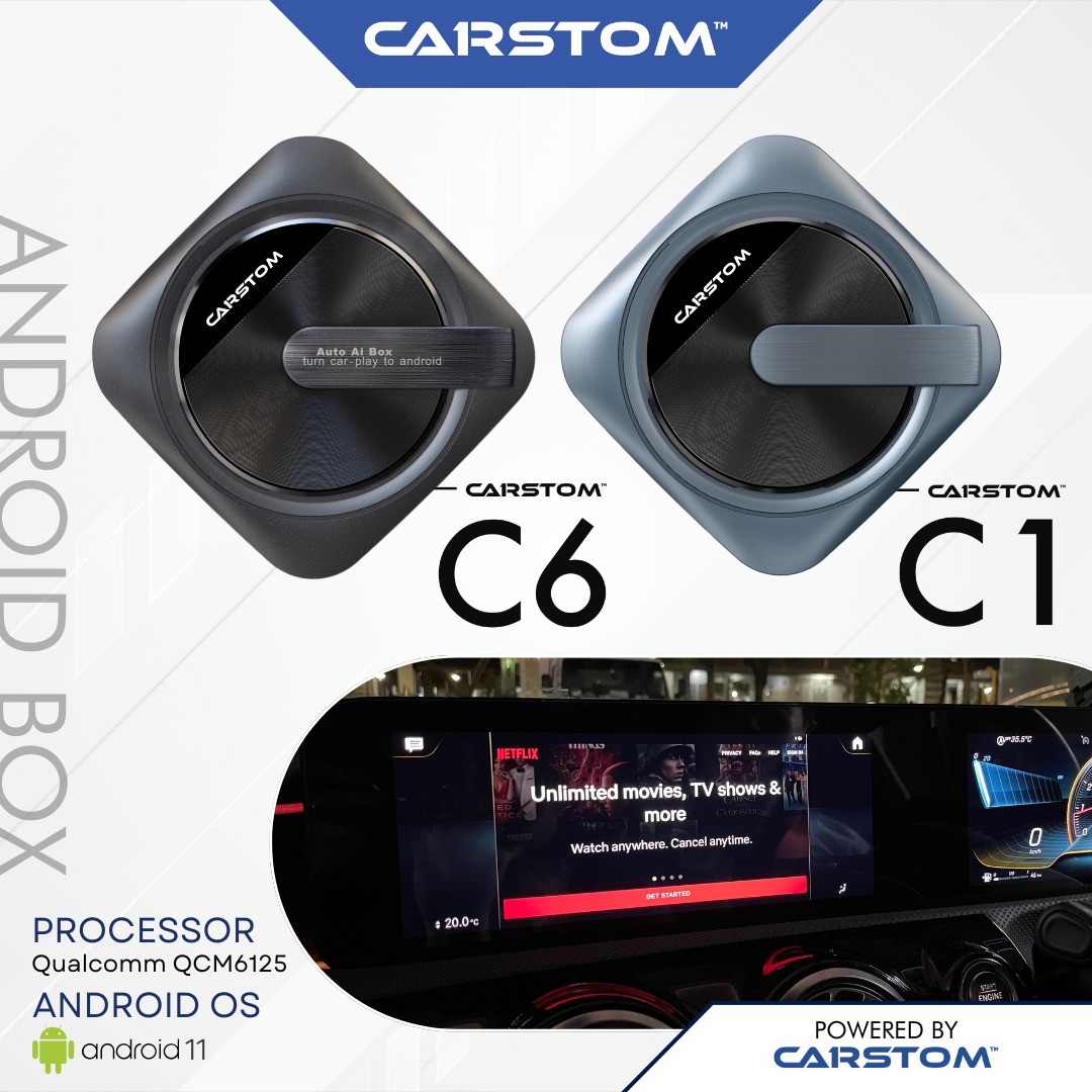CARSTOM C1 C6 AI Android Box For Car Android 11 Convert