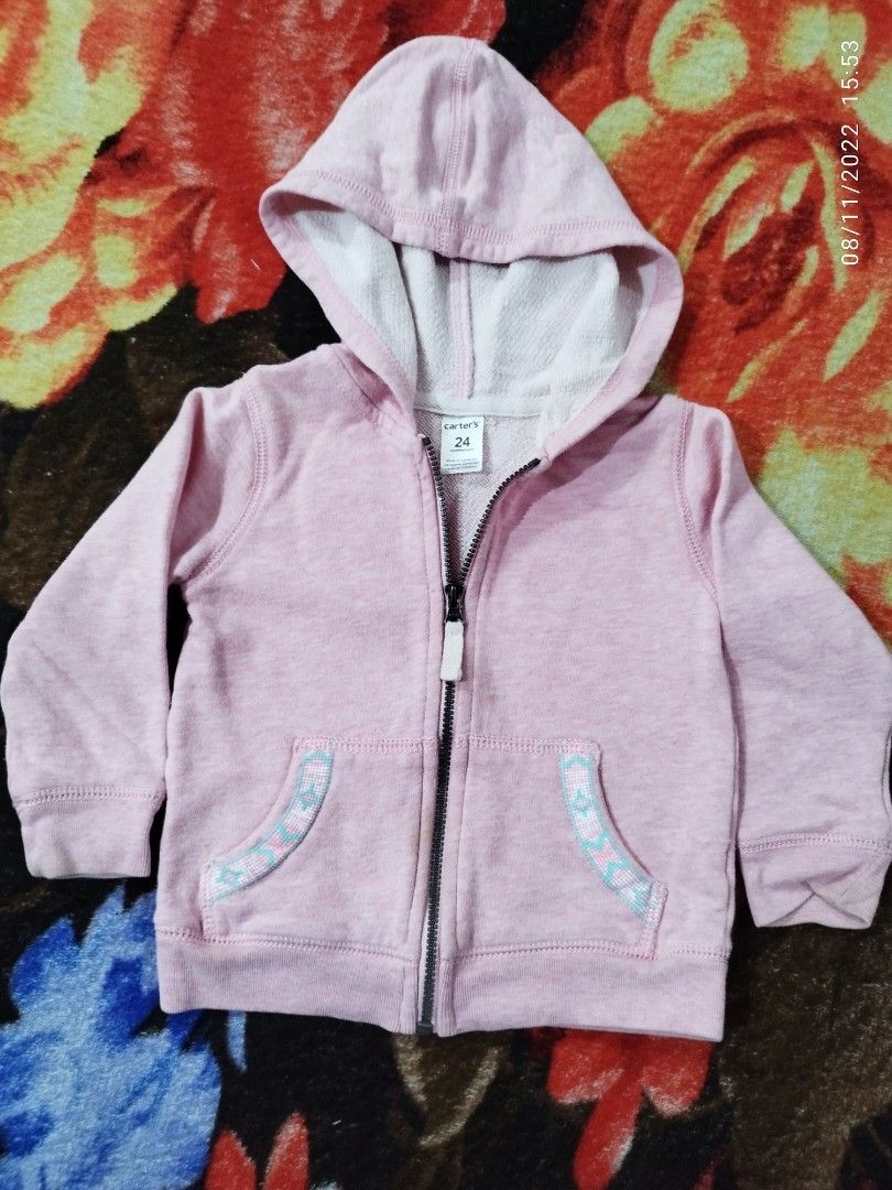 Carters fleece jacket top