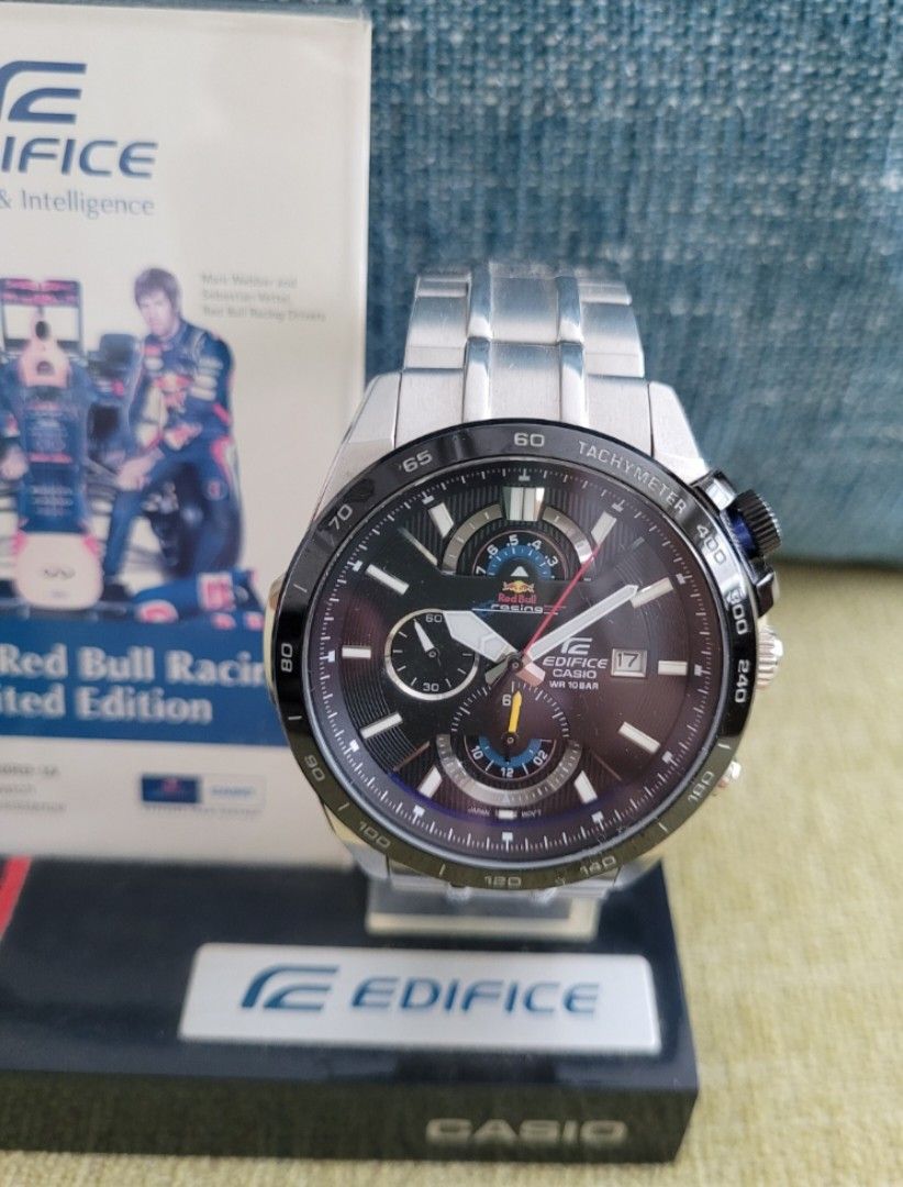 Casino Edifice Red Bull Racing Limited Edition Men s Fashion
