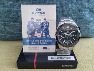 Affordable casio edifice red bull For Sale Watches Carousell Singapore