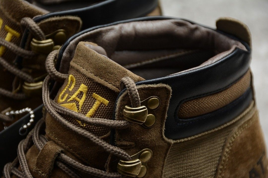 CAT Founder Boots brown, Men's Fashion, Footwear, Boots on Carousell