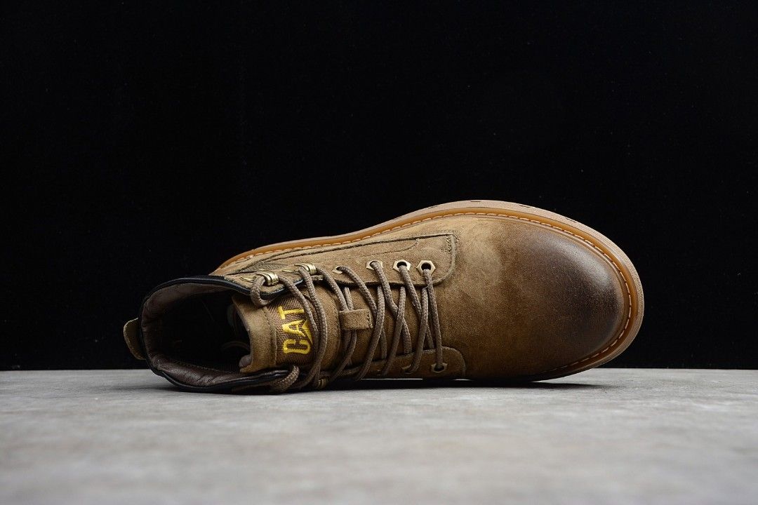 CAT Founder Boots brown, Men's Fashion, Footwear, Boots on Carousell