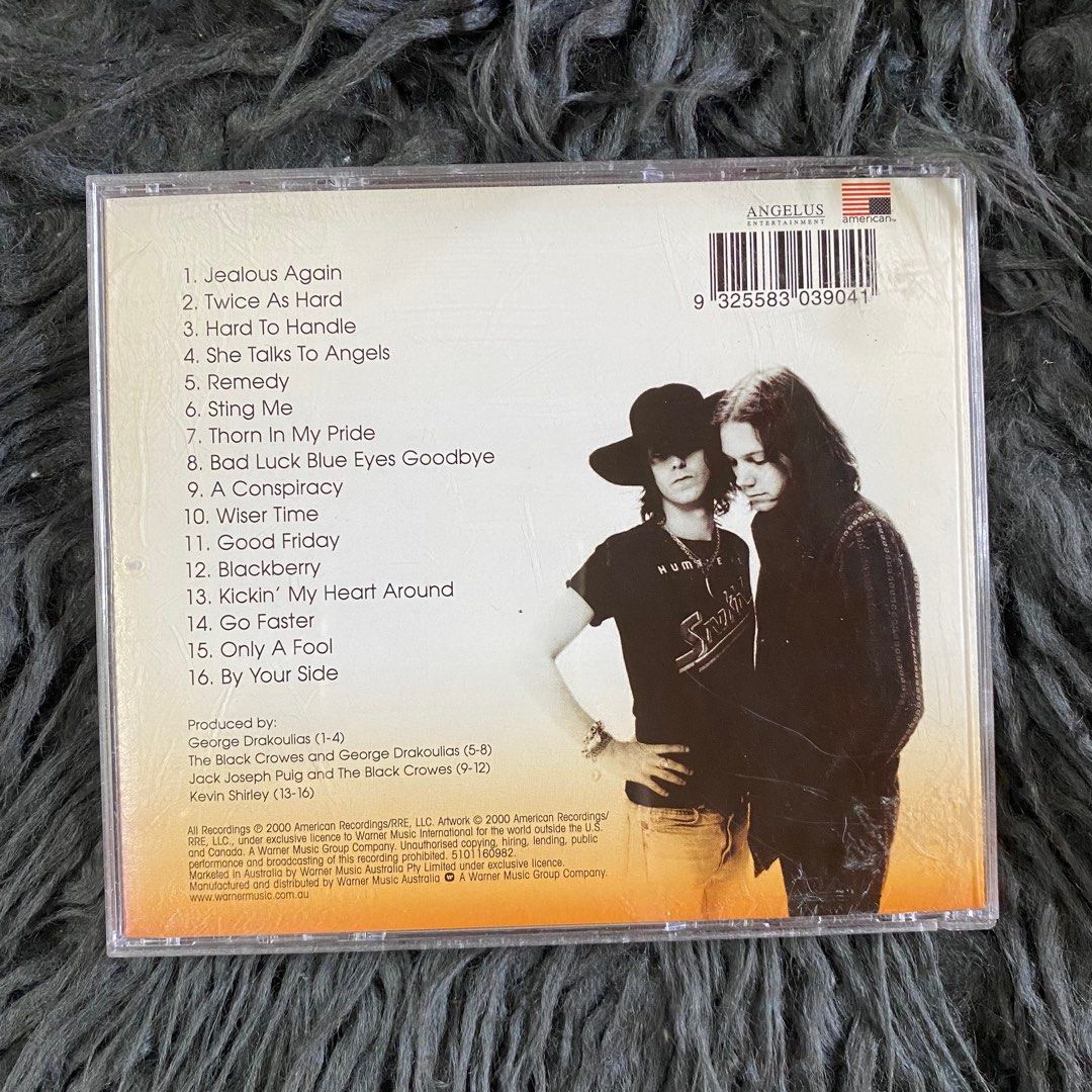 CD THE BLACK CROWES greatest hits 19901999, Hobbies & Toys, Music