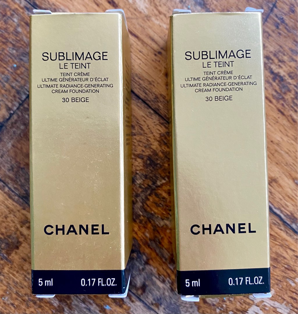 Chanel Sublimage l'essence de teint foundation 30 beige, Beauty & Personal  Care, Face, Makeup on Carousell