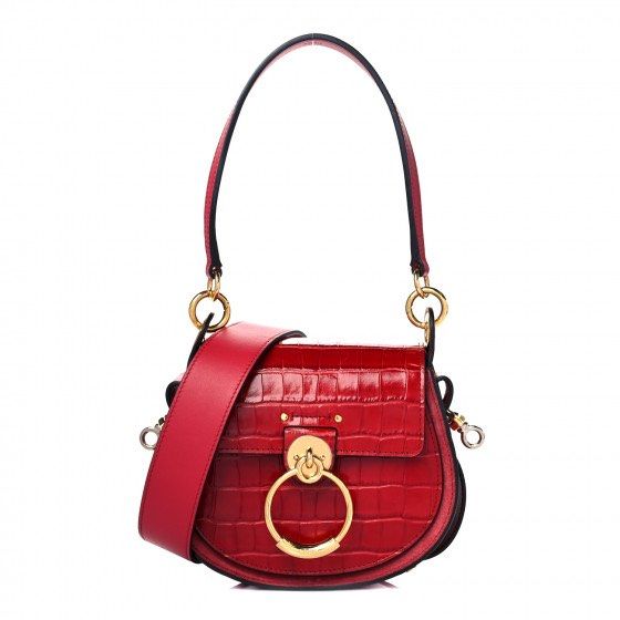 Chloe tess red top