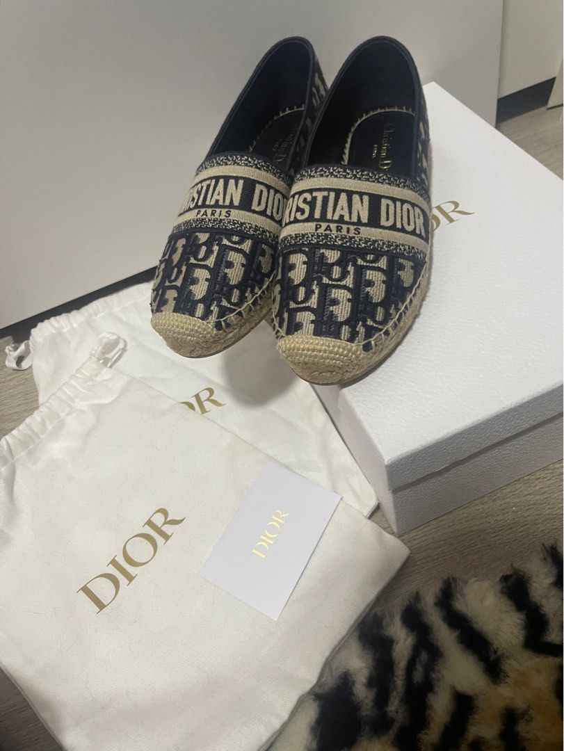 Christian Dior Espadrilles, Luxury, Sneakers & Footwear on Carousell