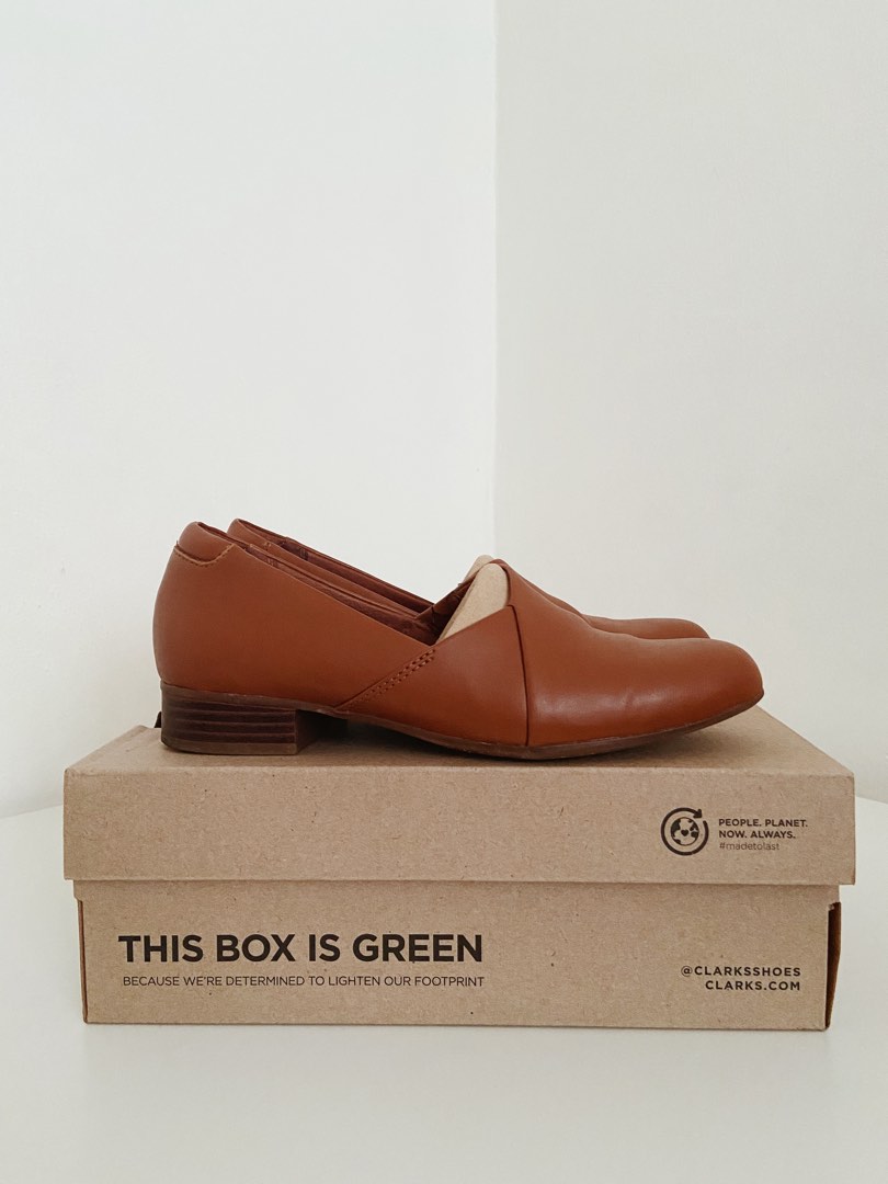 Clarks Collection Juliet Palm Caramel Women s Fashion Footwear Loafers on Carousell