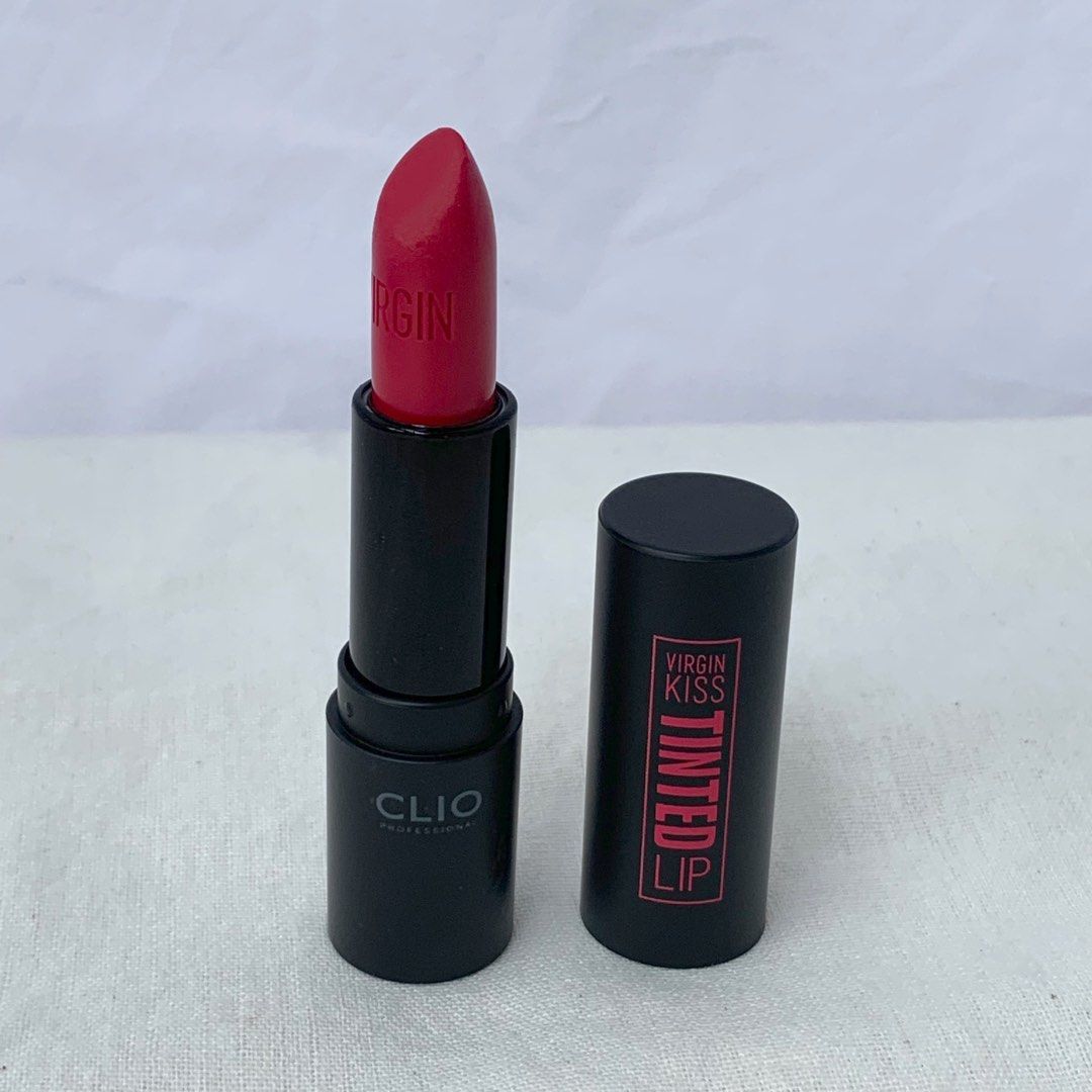 BRAND NEW CLIO virgin tinted lipstick tinted pink natural make up MUA
