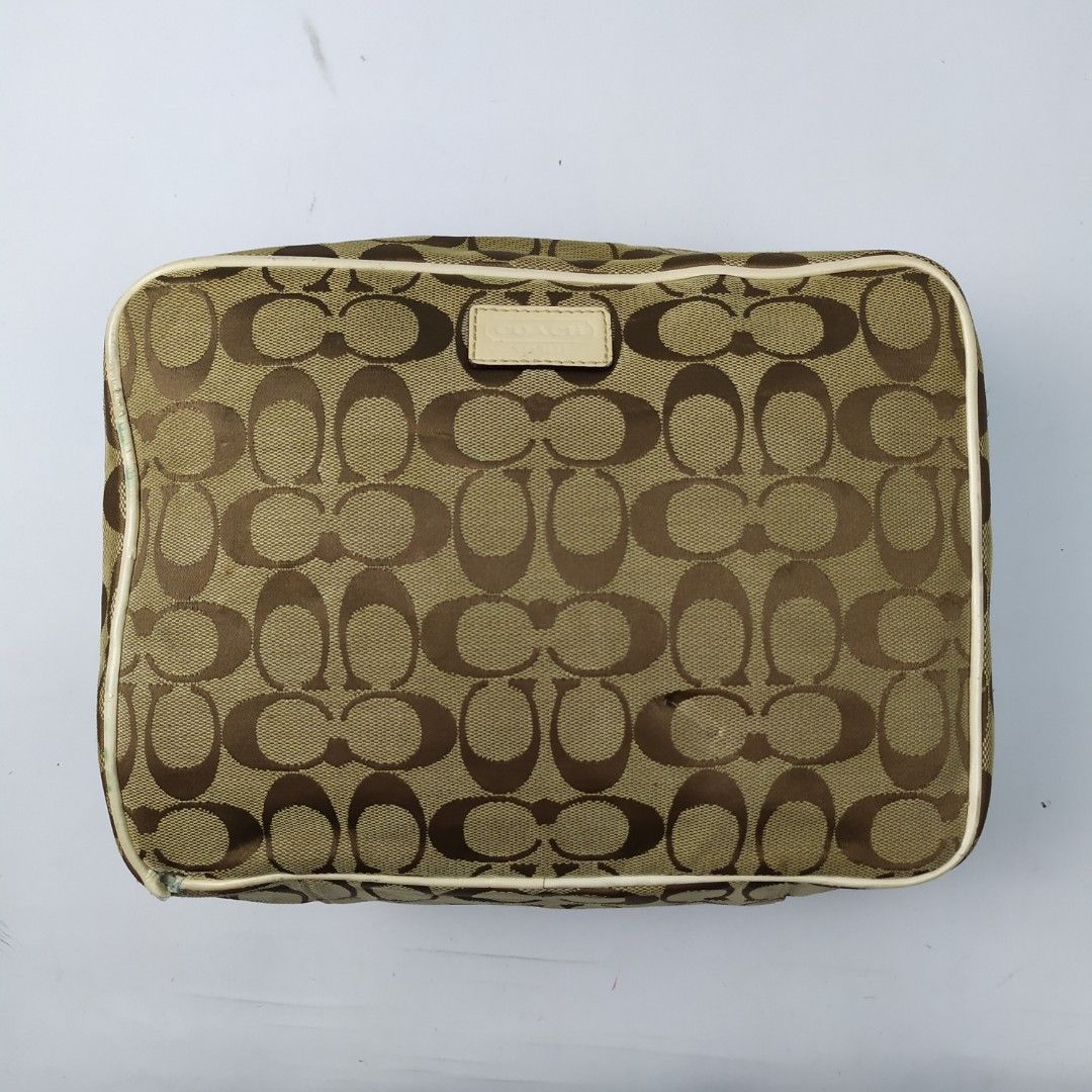 Coach toiletries bag on sale